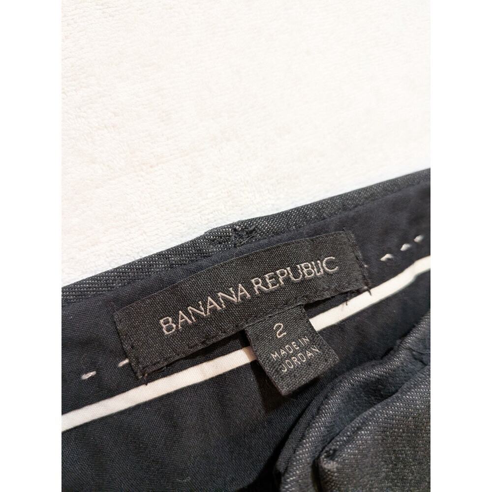 Banana Republic dark‎ gray sloan dress pants size 2 - Picture 2 of 6